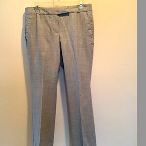 Talbots Signature Classic - Gray lightweight wool blend lined Pant, size 8P
